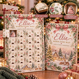 Personalized IVF Baby Worth The Wait Advent Calendar with 24 Photo Ornaments