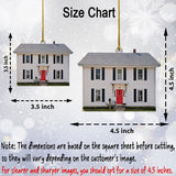 Custom Photo Ornament - Personalized Home Photo Mica Ornament - Christmas Gift For Family Members | NewH