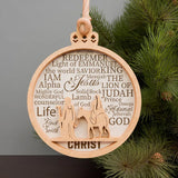 Nativity Scene Ornament SVG – Christian Christmas Craft File | Final