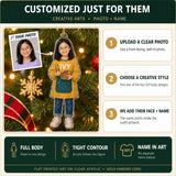 Personalized Kids Creative Arts Photo Ornament - Custom Acrylic Christmas Keepsake - image 6