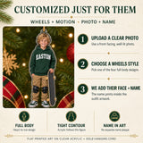 Personalized Kids Skateboard and Wheels Photo Ornament - Custom Acrylic Christmas Keepsake - image 6
