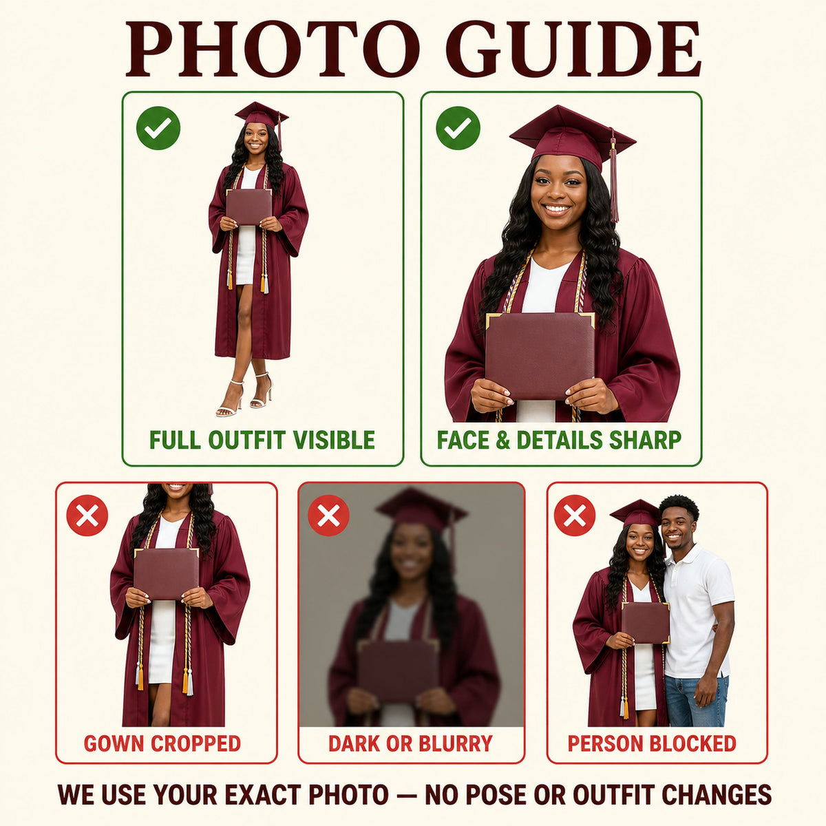 Personalized Senior Graduation Photo Ornament - Custom Acrylic Christmas Keepsake - image 6
