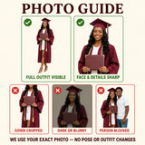 Personalized Senior Graduation Photo Ornament - Custom Acrylic Christmas Keepsake - image 6